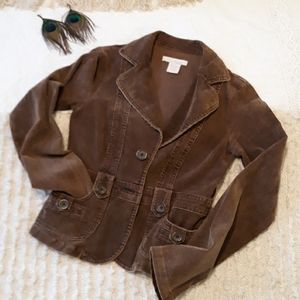 Charlotte Russe Brown Corduroy Jacket